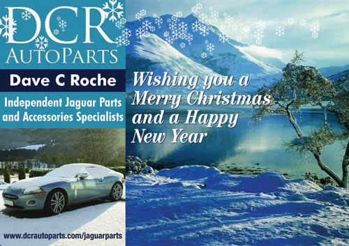 Merry Xmas and a Happy New Year from DCR Jaguar Parts
